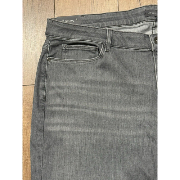 NWT J. Jill BOYFRIEND Straight Leg Ankle Denim Jeans Women's Size 20 Galaxy Wash - Picture 4 of 16